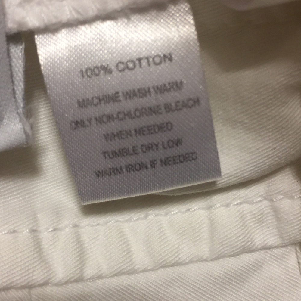 Loft White Chino Shorts - Picture 6 of 8